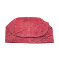 Red Aso-Oke Cap