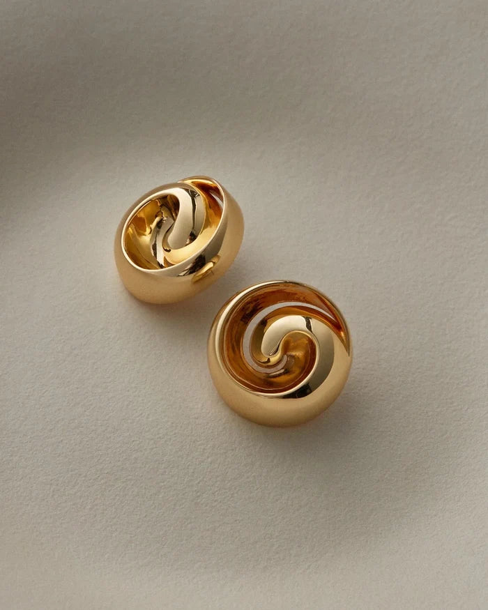 Renzo Earrings side by side