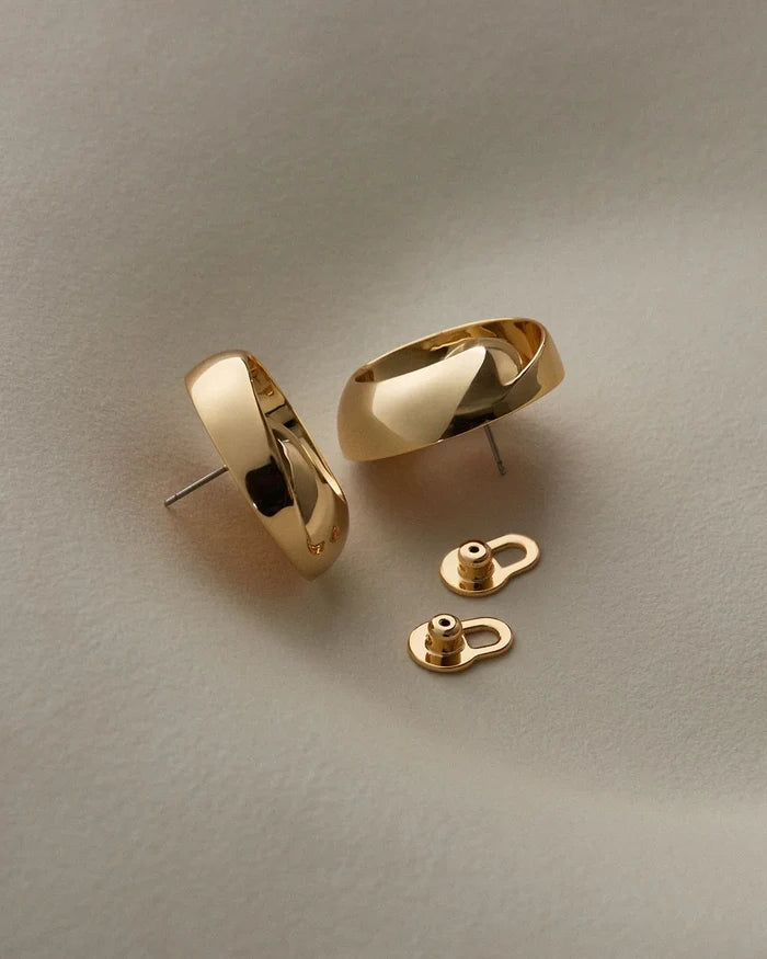 Renzo Earrings side view