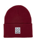 Ribbed Beanie - Maroon - Dixxon Flannel Co.