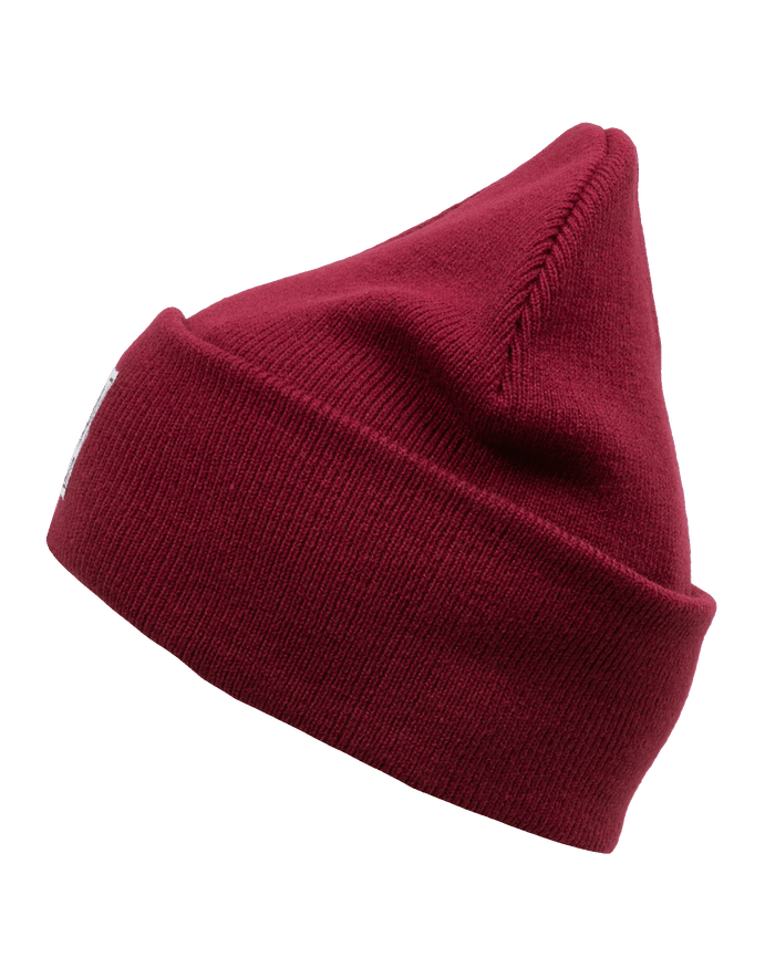 Ribbed Beanie - Maroon - Dixxon Flannel Co.