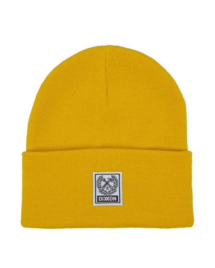 Ribbed Beanie - Mustard
