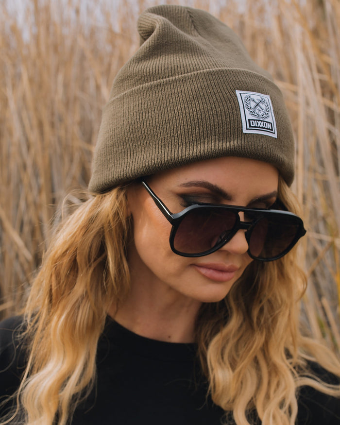 Ribbed Beanie - O.D. Green - Dixxon Flannel Co.