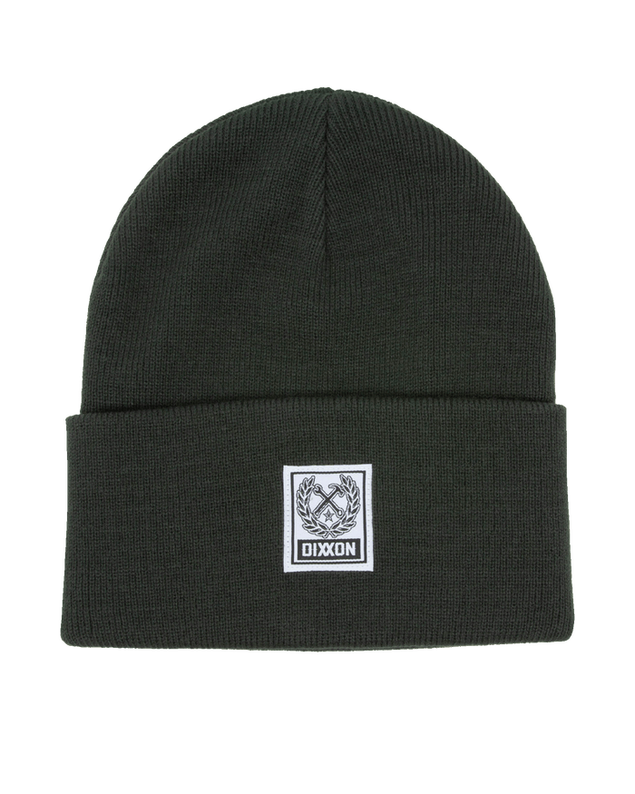 Ribbed Beanie - Pine Green - Dixxon Flannel Co.