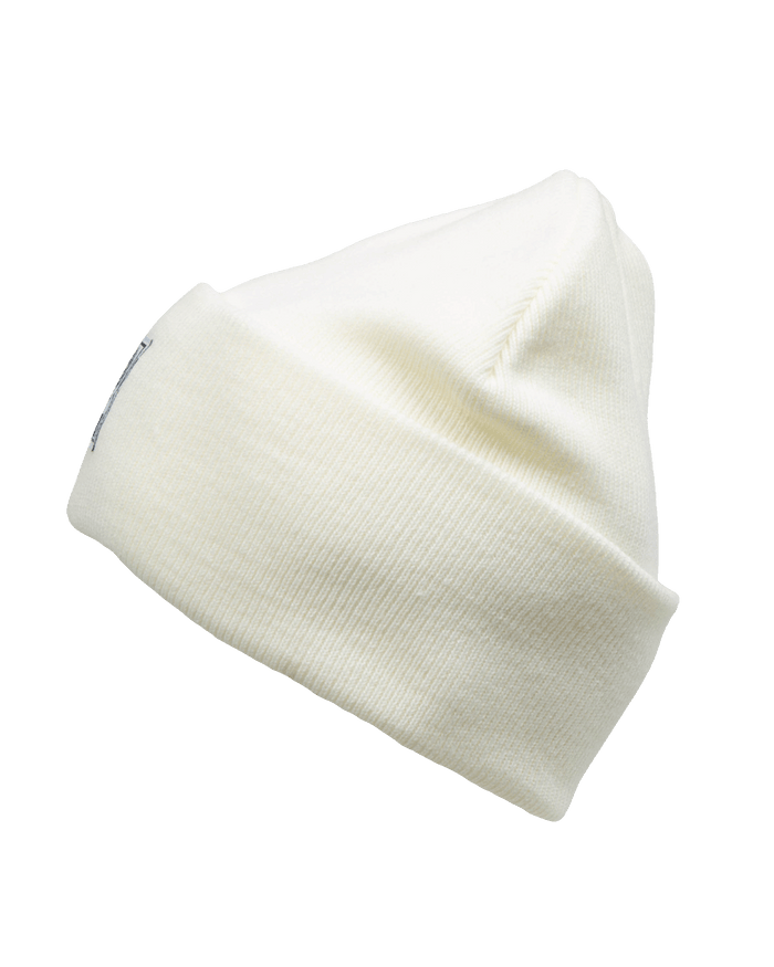 Ribbed Beanie - White - Dixxon Flannel Co.