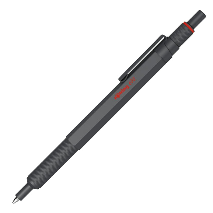 Rotring 600 Ball Pen - Darkstone PVD
