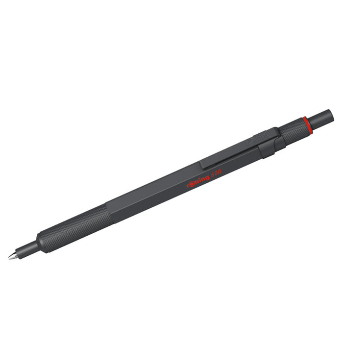 Rotring 600 Ball Pen - Darkstone PVD