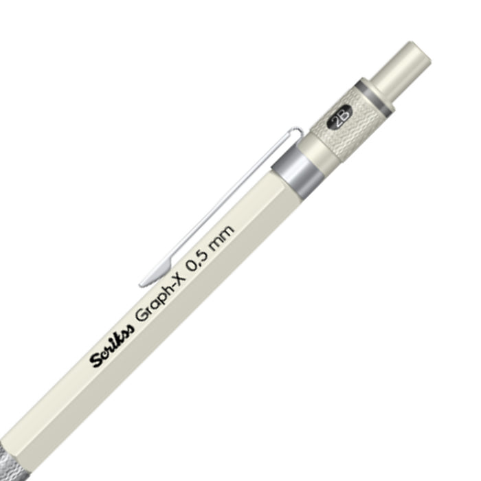 Scrikss Graph-X 0.5mm Mechanical Pencil - Ivory