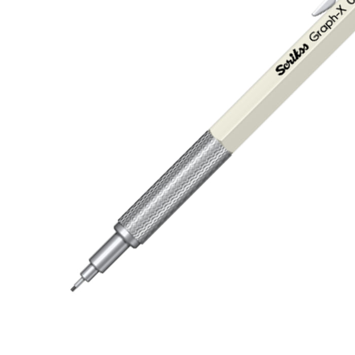 Scrikss Graph-X 0.5mm Mechanical Pencil - Ivory