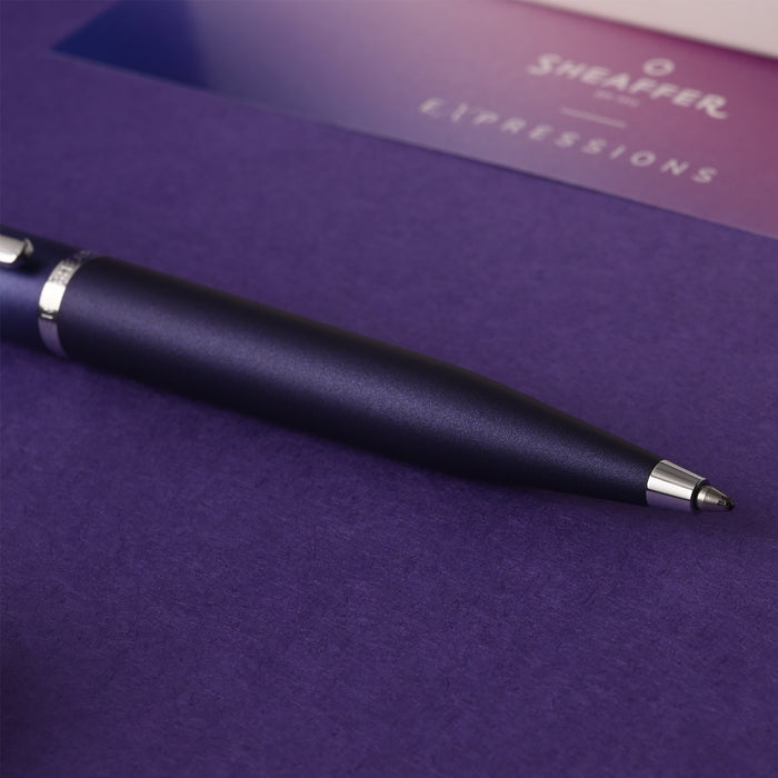 Sheaffer Expressions VFM Ball Pen - Blue & Purple Pearlised Gradient CT 7