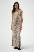 Sicily V Slip Dress full body front