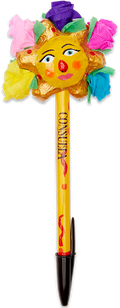 SUN WITH FLOWERS PEN