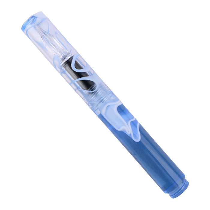 Teranishi Guitar Glass Pen with Cap - Ice Blue