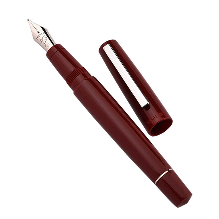 Tibaldi Infrangibile Fountain Pen - Deep Red CT 3