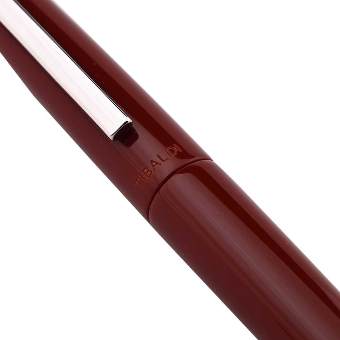 Tibaldi Infrangibile Fountain Pen - Deep Red CT 4