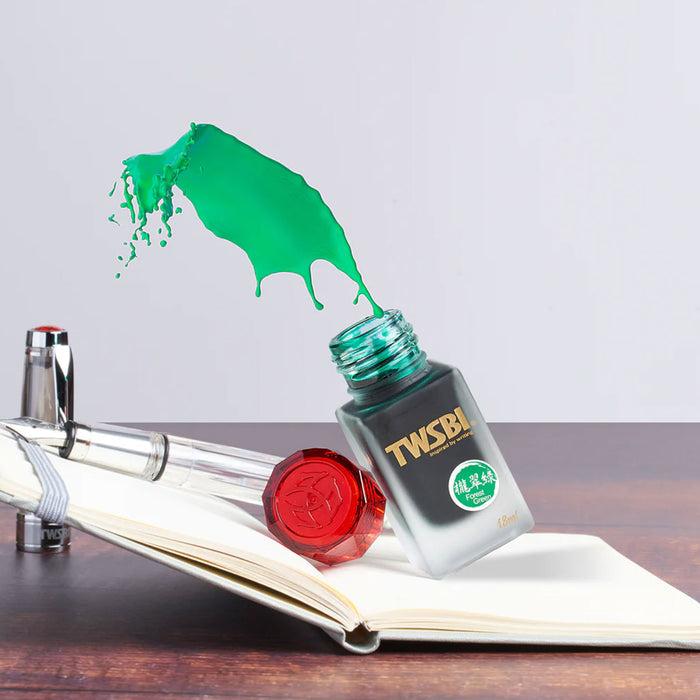 TWSBI 1791 Ink Bottle, Forest Green - 18ml 3
