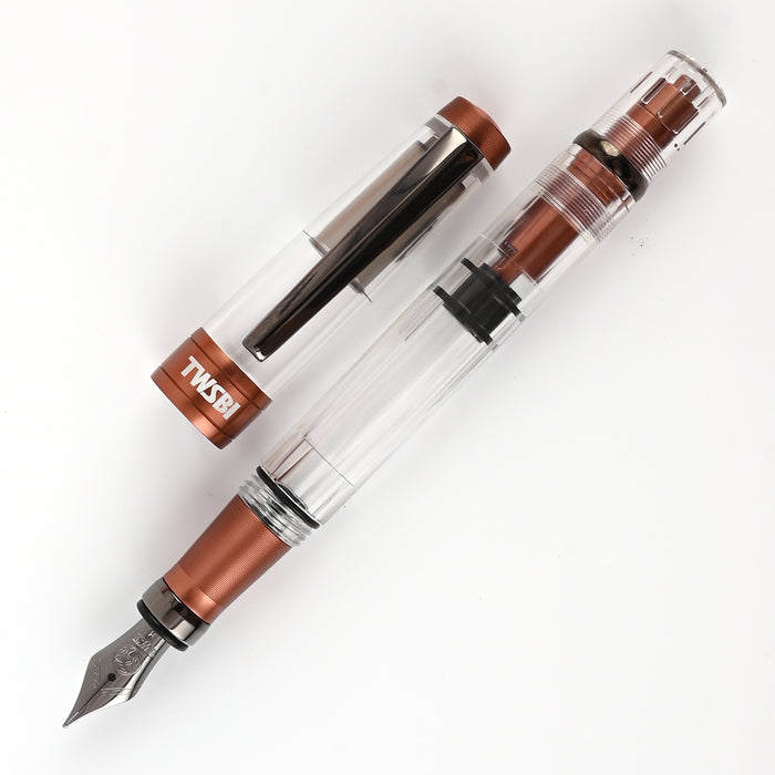 TWSBI Diamond 580ALR Fountain Pen - Affogato Onyx 1
