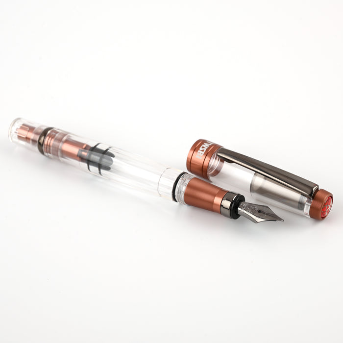 TWSBI Diamond 580ALR Fountain Pen - Affogato Onyx 2