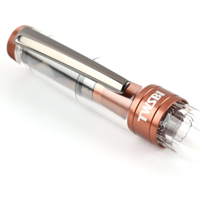 TWSBI Diamond 580ALR Fountain Pen - Affogato Onyx 6