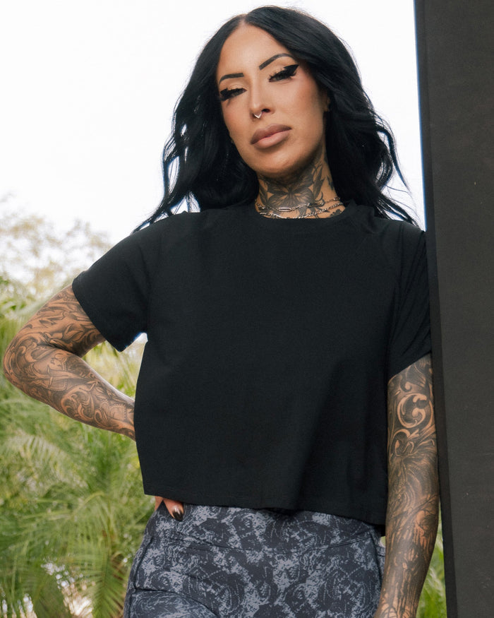 Women's Essential Tee - Black - Dixxon Flannel Co.