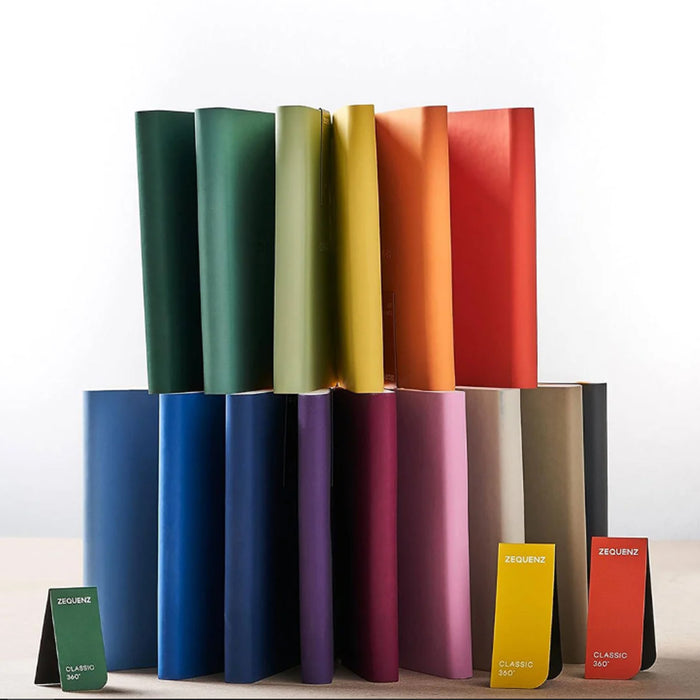 Zequenz Color Notebook, Fern - A5, Squared Ruled