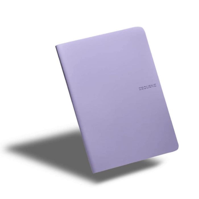 Zequenz Color Notebook, Lavender - A5, Squared Ruled